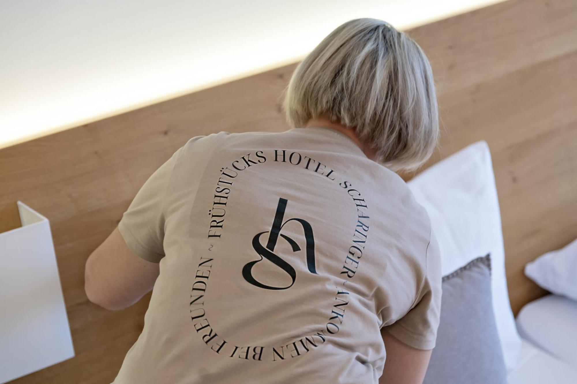 Fruhstuckshotel Scharinger Haag am Hausruck エクステリア 写真